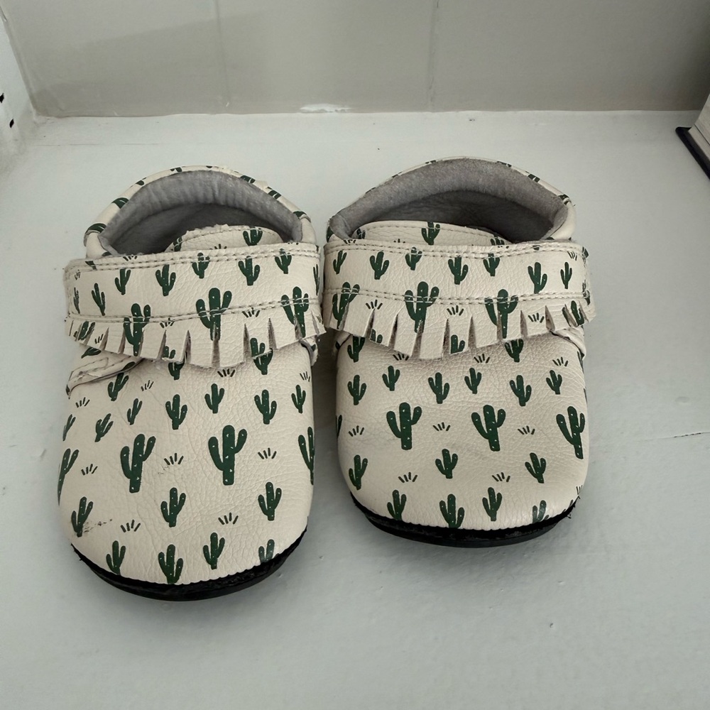 Jack and Lily Cactus Print Kids Shoes